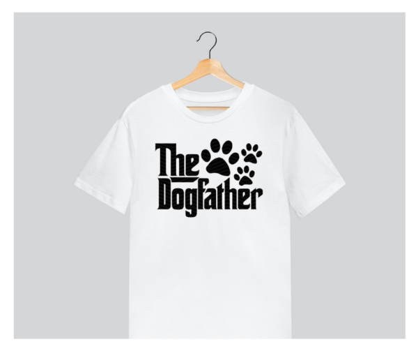 The Dog Father with Paws T-Shirt